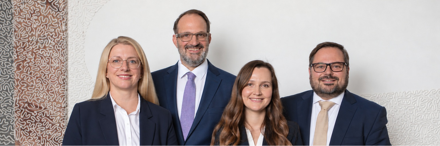 Franziska Fladerer, Dr. Tobias Rudolph, Laura Todde und Christian Krauße – Strafverteidiger in Nürnberg